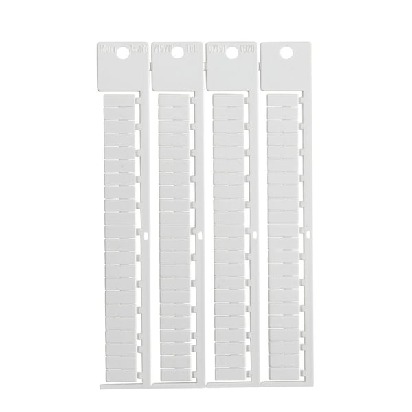Brady Terminal Block Tag Polycarbonate 12.00 mm H x 5.00 mm W Box of 1408 Pieces, 1408PK SA4812 - main